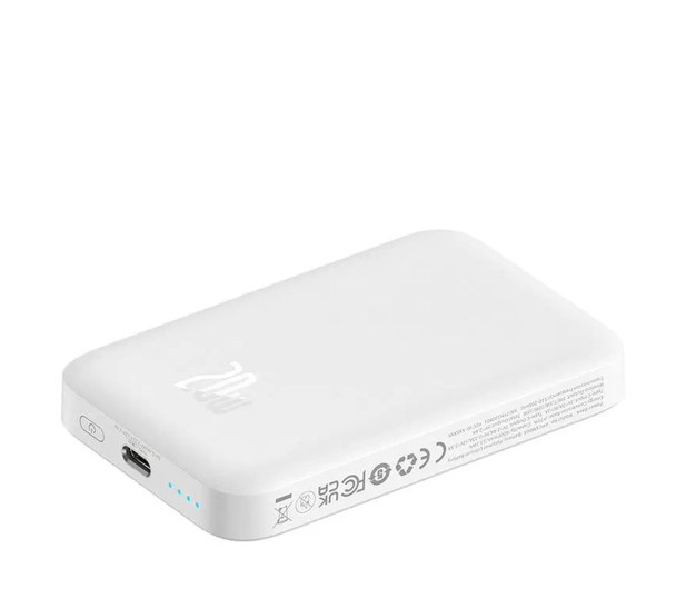 BASEUS Magnetic Mini 6000mAh 20W MagSafe (biały) - 1310905 - zdjęcie 6